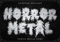 Horror Metal Font - Featured Image