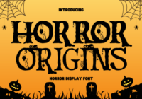 Horror Origins Font - Featured Image