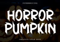 Horror Pumpkin Font - Featured Image
