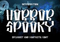 Horror Spooky Font - Featured Image