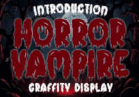 Horror Vampire Font - Featured Image