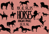 Horses Font - Featured Image