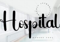 Hospital Font - Featured Image