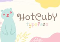 Hot Cuby Font - Featured Image