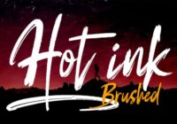 Hot Ink Font - Featured Image