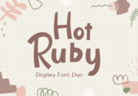 Hot Ruby Font - Featured Image