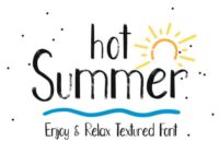 Hot Summer Font - Featured Image