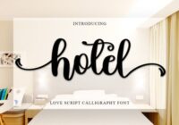 Hotel Font - Featured Image