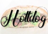 Hottdog Font - Featured Image