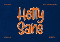 Hotty Sans Font - Featured Image
