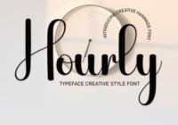Hourly Font - Featured Image