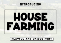 House Farming Font - Featured Image
