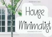 House Minimalist Font - Featured Image