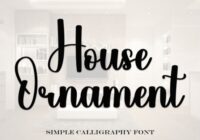 House Ornament Font - Featured Image