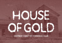 House of Gold Font - Featured Image