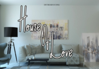 House of Love Font - Featured Image