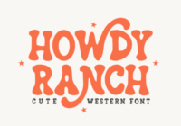 Howdy Ranch Font - Featured Image