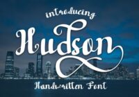 Hudson Font - Featured Image