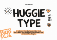 Huggie Type Font - Featured Image