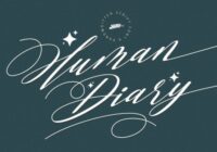 Human Diary Font - Featured Image