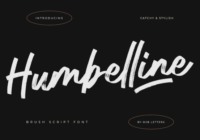 Humbelline Font - Featured Image