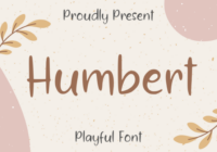 Humbert Font - Featured Image