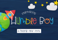 Humble Boy Font - Featured Image