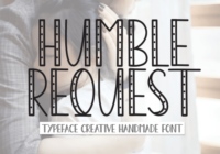 Humble Request Font - Featured Image