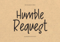 Humble Rquest Font - Featured Image