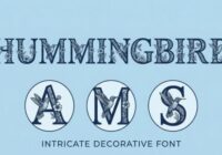 Hummingbird Font - Featured Image