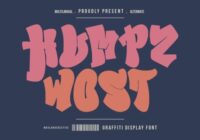 Humpz Wost Font - Featured Image