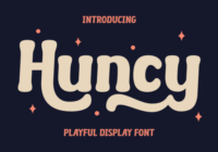 Huncy Font - Featured Image