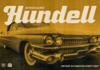 Hundell Font - Featured Image