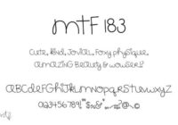 Hundred Eighty-three Font - Featured Image