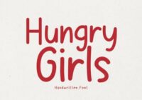 Hungry Girls Font - Featured Image