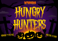 Hungry Hunters Font - Featured Image