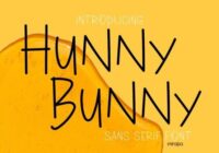 Hunny Bunny Font - Featured Image