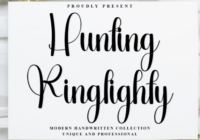 Hunting Ringlighty Font - Featured Image
