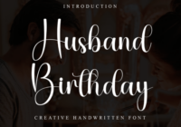 Husband Birthday Font - Featured Image