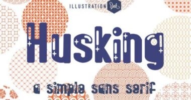 Husking Font - Featured Image