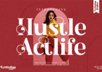 Hustle Actlife Font - Featured Image