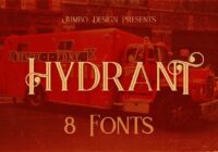 Hydrant Font - Featured Image