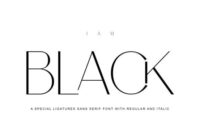 I Am Black Font - Featured Image