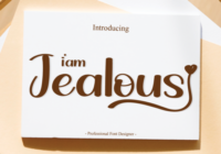 I Am Jealous Font - Featured Image