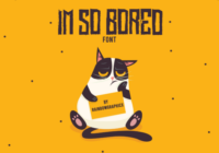 I'm so Bored Font - Featured Image