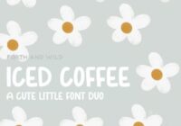 Iced Coffee Font - Featured Image
