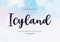 Icyland Font - Featured Image