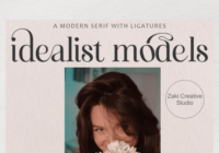 Idealist Models Font - Featured Image