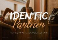 Identic Partner Font - Featured Image