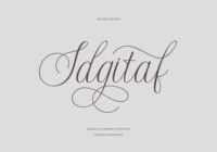 Idgitaf Font - Featured Image